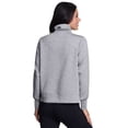 thumbnail image 3 of RBX Active Women's Lightweight Luxe Athleisure Quarter Zip Piped Sweatshirt, 3 of 5