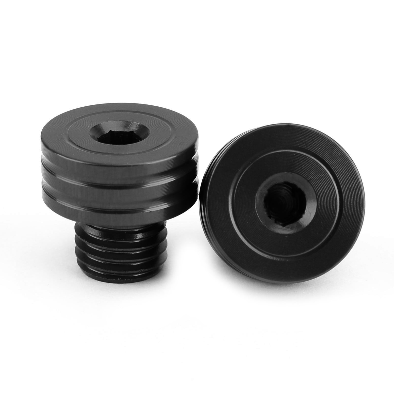 Topteng M10x1.25mm Mirror Hole Plugs Screws for Suzu-ki GSR400 DL650 SV650 GSX-S750