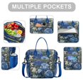 thumbnail image 2 of Pioneer Flower Floral Print Pattern Womens Lunch Box for Work,Insulated Large Lunch Bag for Tween and Teen,Loncheras Para Mujer,Leakproof Adult Lunch Bag for Work,Beach,Travel,Picnic,Camping, 2 of 7