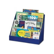 Classroom Keepers Kids Book Rack, 3-Tier, Blue with Glossy Finish