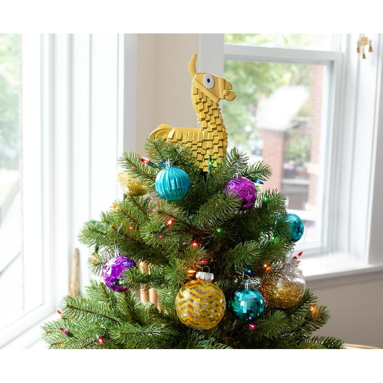 Fortnite Official Licensed Christmas Tree Topper Decor: Gold Loot