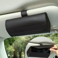 thumbnail image 2 of Soporte para anteojos de sol para parasol de coche, caja organizadora universal para anteojos de coche, accesorios para visera de vehículo, estuche protector de almacenamiento con oculto, 2 of 5