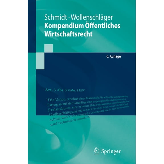 Springer-Lehrbuch Kompendium Öffentliches Wirtschaftsrecht, (Paperback)