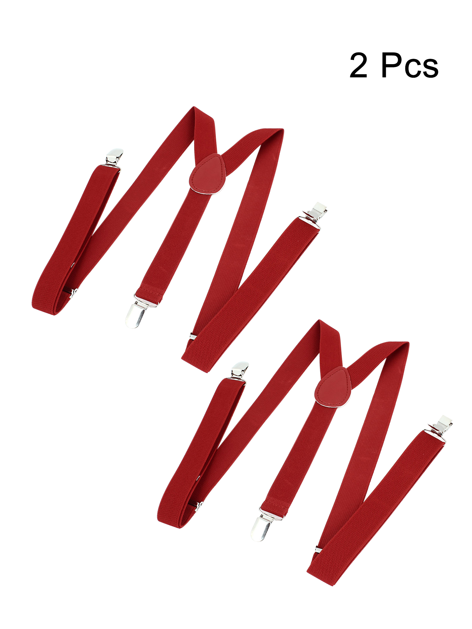 Unique Bargains Adjustable Clip 2.4cm Wide Elastic Y Back Suspender