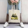 thumbnail image 2 of Stylish Tote Bag with Natural Design: Features Stylized Trees & Wind Turbines Bold ' The Best Green ' Text Perfect for Eco-Friendly Shopping, 2 of 4