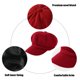 thumbnail image 5 of Soporte para cepillo y maquinilla de afeitar de seguridad cromado de lujo que se adapta a todos sus accesorios de afeitado (plata 30 pieza), 5 of 6