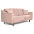 thumbnail image 3 of Sofá Cama de Velvet Palo de Rosa Makora Modelo Annika con Memory Foam, 3 of 8