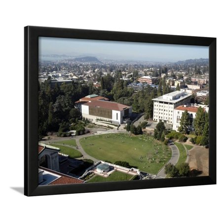 Birds Eye View Of Courtyard Historic And Modern Buildings Of Uc