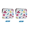 thumbnail image 7 of FORMRS 13-13.3 inch Laptop Sleeve Case Soft Carrying Quilted Computer Bag Cover, Red Retro Pattern, 7 of 7