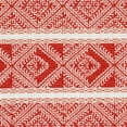 thumbnail image 4 of SAFAVIEH Classic Vintage Eric Geometric Polyester Runner Rug, Rust, 2'3" x 8', 4 of 5