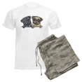 thumbnail image 6 of CafePress - Pug Pals Men's Light Pajamas - Men's Light Loose Fit Cotton Pajama Set, 6 of 7