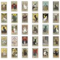 thumbnail image 1 of Tarot Cards Tarot Deck Tarot Card Board Game Tarot in Spanish suitcase sticker Cartoon Personality Graffiti Sticker Decoration, 1 of 3