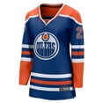 thumbnail image 2 of Women's Fanatics Brett Kulak Royal Edmonton Oilers Home Breakaway Player Jersey, 2 of 3