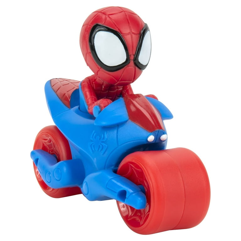 Marvel The Amazing Spider-Man & Lizard - Spider Strike Vehicle & Figures B1