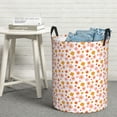 thumbnail image 6 of Naloa 70s Retro Flowers Large Laundry Basket Waterproof Round Collapsible Storage bin with Handles for Hamper Kids Room,Toy Storage, 6 of 6