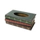 thumbnail image 1 of Caja De Pañuelos Retro Porta Pañuelos Libros Antiguos Estilo Vintage Madera Eigraketly HA024919-03, 1 of 7