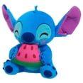 thumbnail image 3 of Disney Stitch Small Plush Stitch and Watermelon, Stuffed Animal, Blue, Alien, 3 of 3
