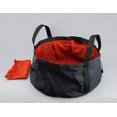 thumbnail image 3 of Cubo plegable para Picnic, verduras, viaje, baño de pies, lavabo para pies, lavabo con bolsa, cubo de pesca portátil (rojo), 3 of 5