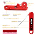 thumbnail image 3 of Termómetro Digital para Carnes FM003 Rojo, Impermeable y de Lectura Rápida, Ideal para Asados y Cocina, 3 of 7