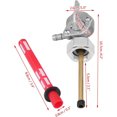 thumbnail image 4 of Kenally Interruptor de tanque de combustible para motocicleta, accesorios universales para coche, piezas de repuesto resistentes Vintage, Accesorios para motos, 4 of 6
