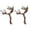 D, variant on Natural Grapewood Branch Small Animal Toy Handcrafted Wooden Climbing Perch for Reptiles Birds Hamsters Parrots Gerbils Cages Habitat Decor