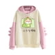 thumbnail image 2 of ICHUANYI Clearance Fashion Women Casual Hoodie Print Long Sleeve Kawaii Dinosaur Sweatshirt Tops(Pink, L) ICHUANYI WER2023081204560, 2 of 4