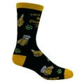 thumbnail image 7 of Men's These Are My Beer Drinking Socks Funny Party IPA Brew Graphic Novelty Footwear, 7 of 7