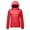Red, variant on hoksml Women's Puffer Coat Solid Color Short Korean Style Extra Plus Size Detachable Hood Winter Warm Lightweight Zip Up Down Jacket M-4XL