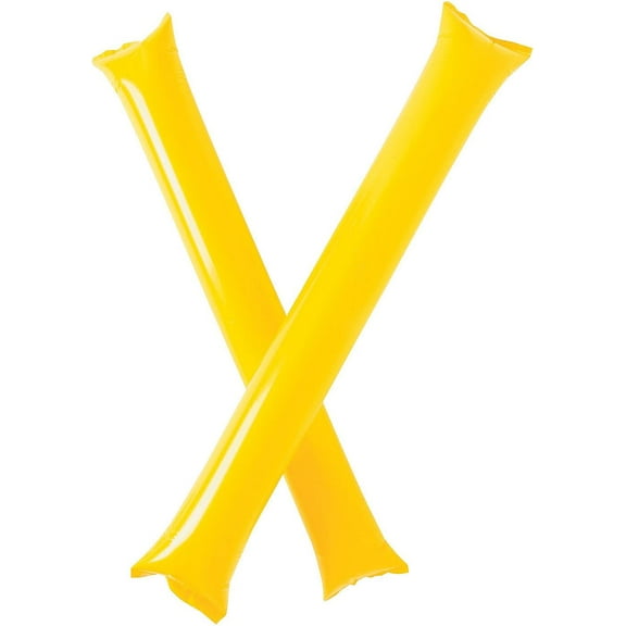 Yellow Boom Sticks (1Dz Sets) - Toys - 24 Pieces