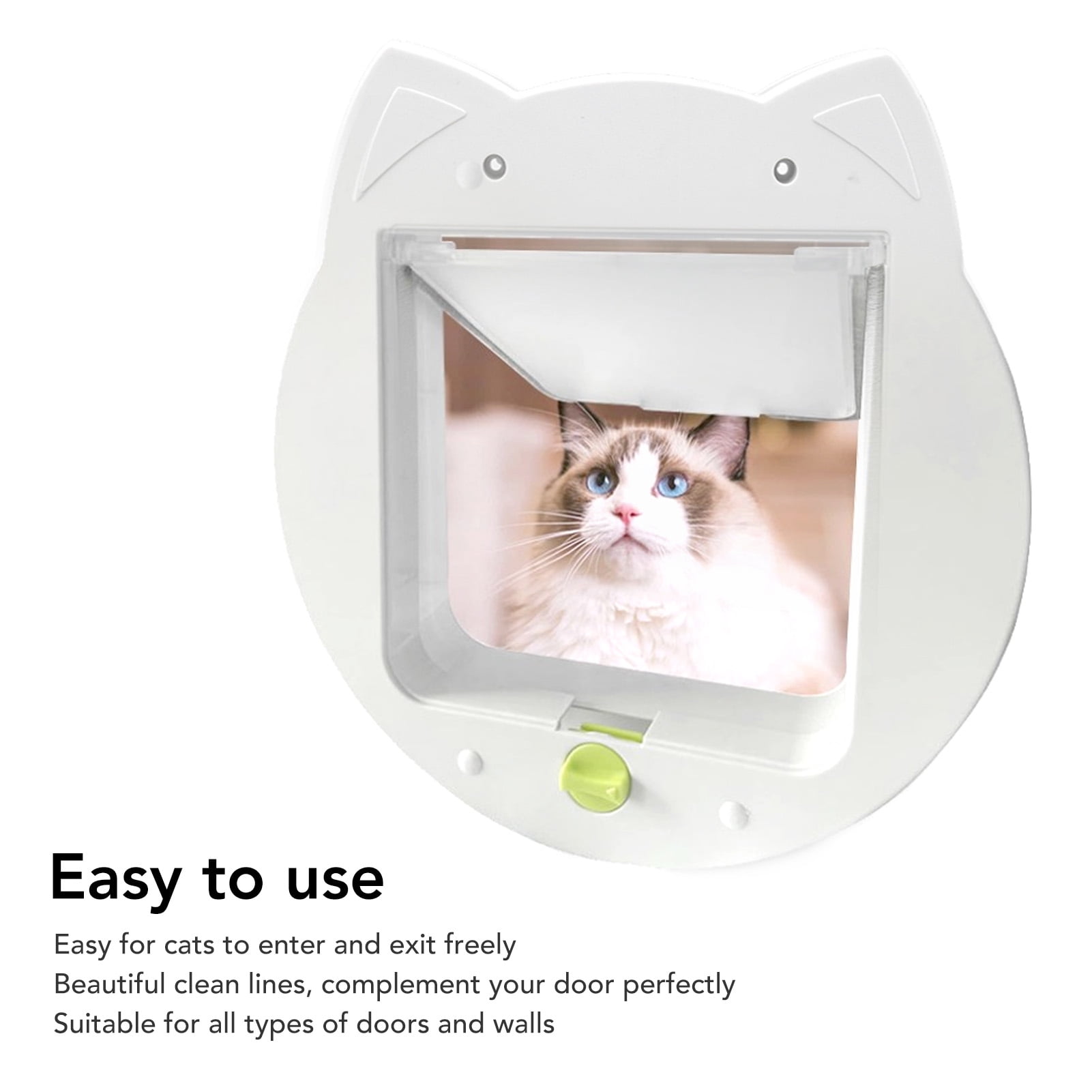 Amazon Weatherproof Cat Flap Depets Large Cat Door (Outer Size X