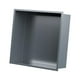 thumbnail image 2 of Nicho empotrado para baño, nicho de ducha, armario de pared, estante de ducha, nicho insertado para baño, champú, artículos de tocador, soporte para Gris mayimx Nicho de pared, 2 of 9