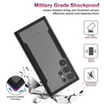 thumbnail image 3 of JTCASES for Samsung Galaxy S24 Case 6.2" 5G Phone 2024, Military Grade Shockproof Impact Resistant Corners Wireless Charging Non-Slip Grip Cover, Black, 3 of 10