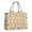 Yellow Lemon Fruit, variant on Large Capacity Tote Bag,Yellow Lemon Slices Green Pattern Handbag Fashion Luxury Tote Bag,15.7"x13"x 5.1" Inches,Laptop Compatible