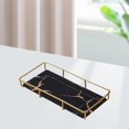 thumbnail image 3 of Estantería de almacenamiento para dormitorio, estantería de hierro, S de una sola capa negra Sunnimix Bandeja de almacenamiento, 3 of 8