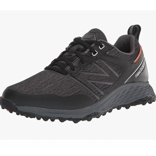 NEW BALANCE SIZE 9.5 4E EXTRA WIDE SPIKELESS BLACK WATERPROOF CONTEND GOLF SHOE