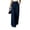 Blue, variant on Yifymode Women's Wide Leg Dress Pants High Waisted Straight Leg Slacks Business Office Work Pants Trousers,Black 2XL