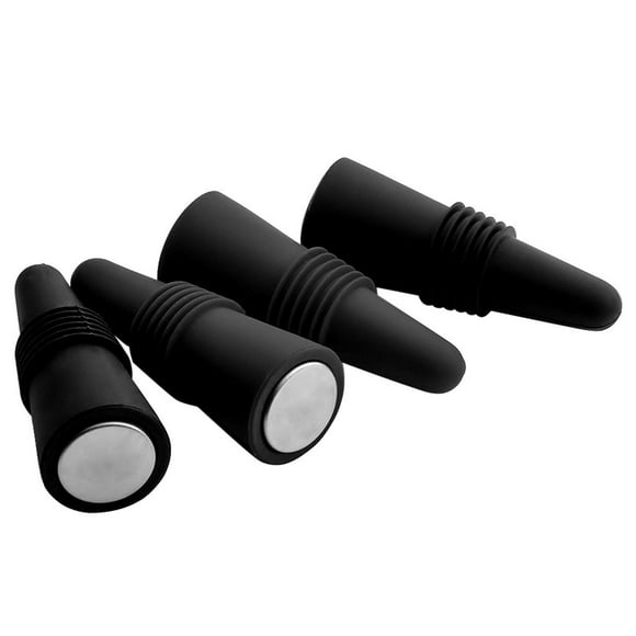 Amzcrzy Wine Stopper 4Pcs Reusable Wine Bottle Stopper Beverage Bottle Stopper Wine Stopper Bottle Stopper Wine Bottle Stopper Wine Stoppers forWine Bottles Wine Corks