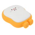 thumbnail image 5 of XYCCA Electric Hand Warmer Cute Toast USB Rechargeable Hand Warmer 6000mAh Power Bank for Home Office Pockmarked Face-081601, 5 of 5