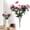 H1_Pink 13.38", variant on SMKE Artificial Flowers Bouquet,5Pc Pink 3." Baby'S Breath / Gypsophila Floral Arrangement Stems,Fake Flowers Greenery,Floral Stems Flower Picks,Real Touch Silk Flower,Living Room Kitchen Decor