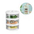 thumbnail image 1 of QualitChoice Couvercle de Pot Multifonctionnel Universel pour Aliments Frais 3 Couches, 1 of 1