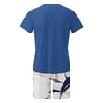 thumbnail image 3 of Mangas de Mano para Hombres, Impresión Hawaiana Suelta Casual, Pantalones Cortos Deportivos de Cintura Elástica Y Set de Blusa, 3 of 5