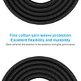 thumbnail image 5 of New Bee Guitar cable 10 ft Electronic Instrument Bass Amplifier cable 6.35mm plug Strong Right Angle/L-shape optional compatible effect/bass/electric guitar,Black, 5 of 14