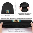 thumbnail image 2 of Goosebumps Beanie Men Slouchy Knit Skull Cap Warm Stocking Hats Guys Women Winter Beanie Hat Cuffed Plain Hat, 2 of 8