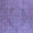thumbnail image 1 of Ahgly Company Indoor Square Oriental Blue Industrial Area Rugs, 3' Square, 1 of 4