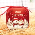 thumbnail image 1 of Monedero de Navidad CUTICAT 4 piezas Portátil de plástico Bolsa para mesa dormitorio hogar Cuadrado, 1 of 7