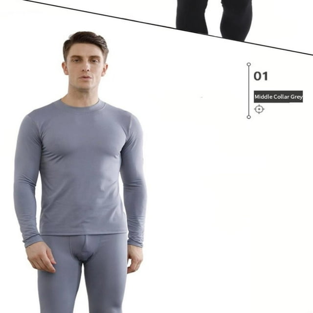 Men‘s Ultra Soft Thermal Underwear Long Johns Sets with Fleece Lined