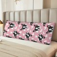 thumbnail image 2 of Balery French Bulldog Funda Protectora para Almohada Corporal de Algodón Hipoalergénico con Cierre(55 x 21 pulgadas), Almohadas No Incluidas, 2 of 7