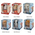 thumbnail image 4 of Cachorro robot, Mi cachorro robot realista Milow, peluche de peluche realista que camina con caja, conejo marrón, 4 of 4