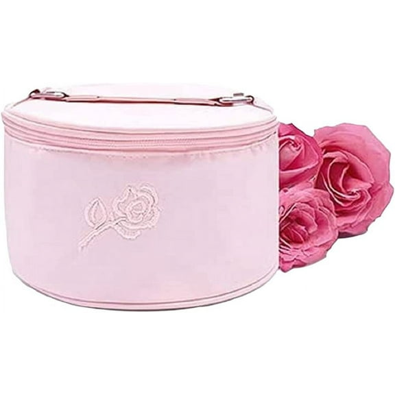 ABC Suede Travel Case Size 4 Pink for Breast Form Sizes 10-14