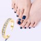 thumbnail image 3 of onlyliua Oferta Por Tiempo Limitado Anillos de Los Dedos Del Pie para Mujer, Anillo de Circonita Ajustado, Juego de Anillos para Los Dedos Del Pie, Joyería para Los Pies de Playa para El Verano, Eleg, 3 of 6
